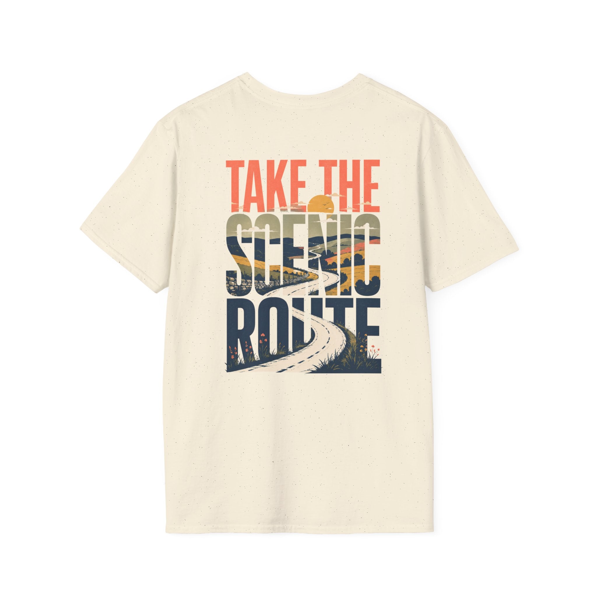 Take The Scenic Route (Back) T-Shirt