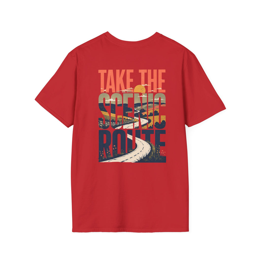 Take The Scenic Route (Back) T-Shirt