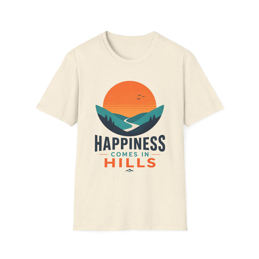 Happiness Comes in Hills T-Shirt