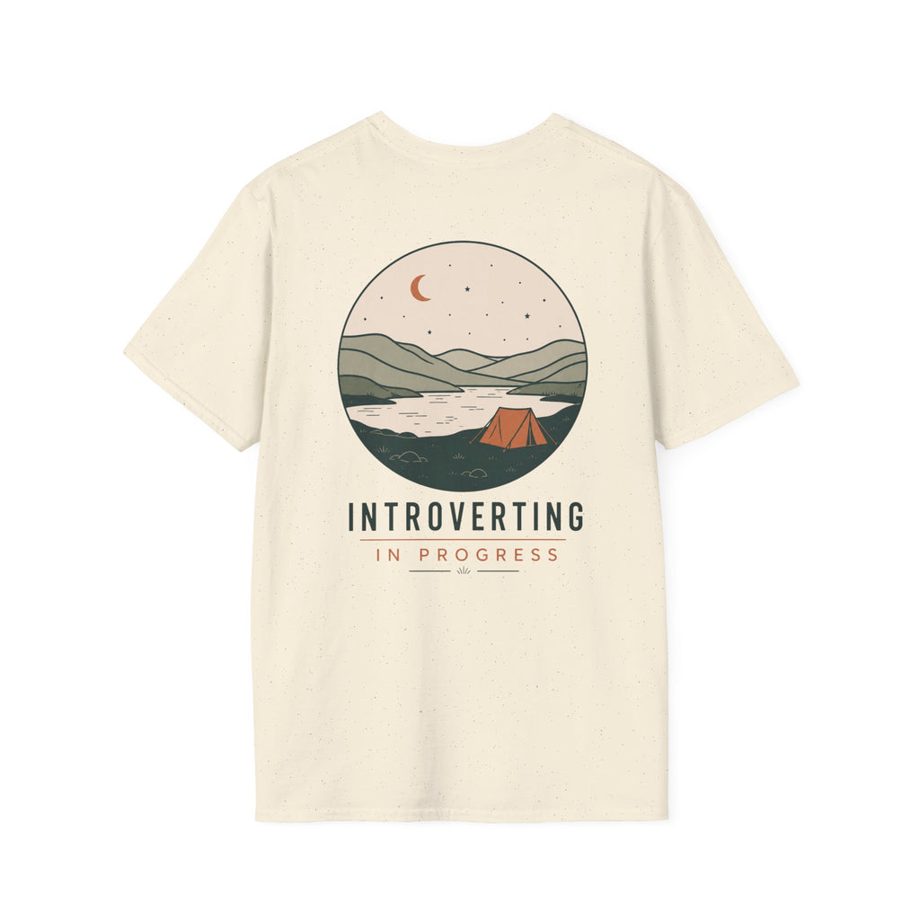 Introverting In Progress (Back) T-Shirt