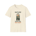 Nature is My Social Battery T-Shirt