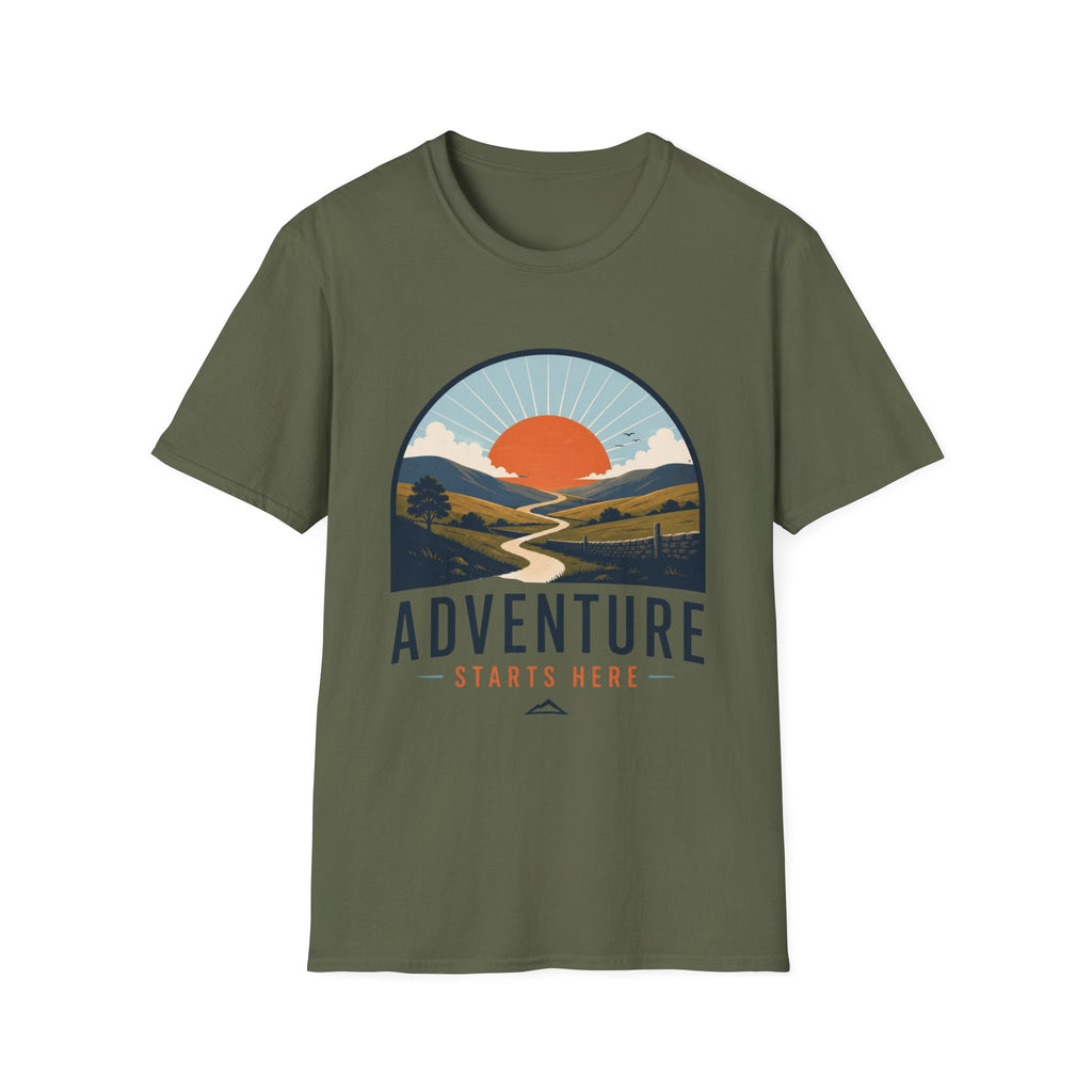 Adventure Starts Here T-Shirt