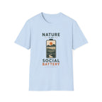Nature is My Social Battery T-Shirt