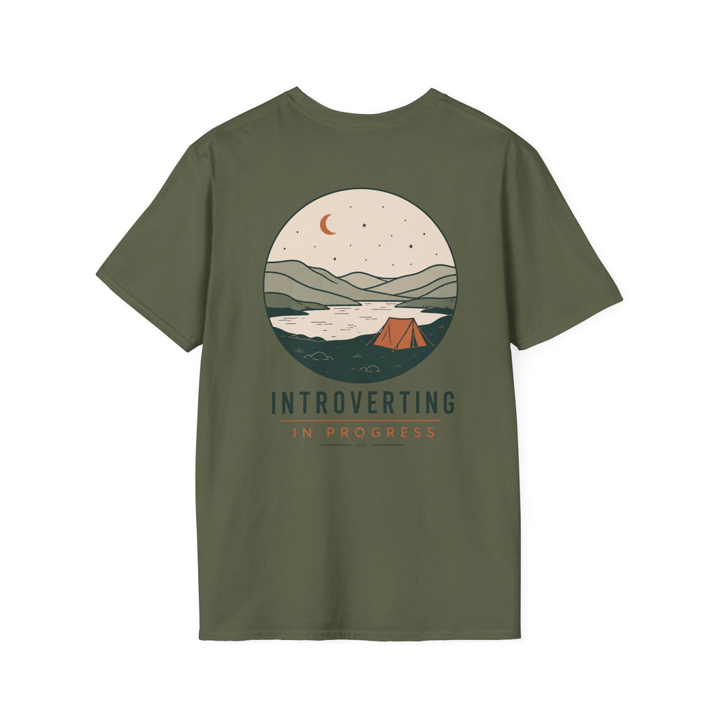 Introverting In Progress (Back) T-Shirt