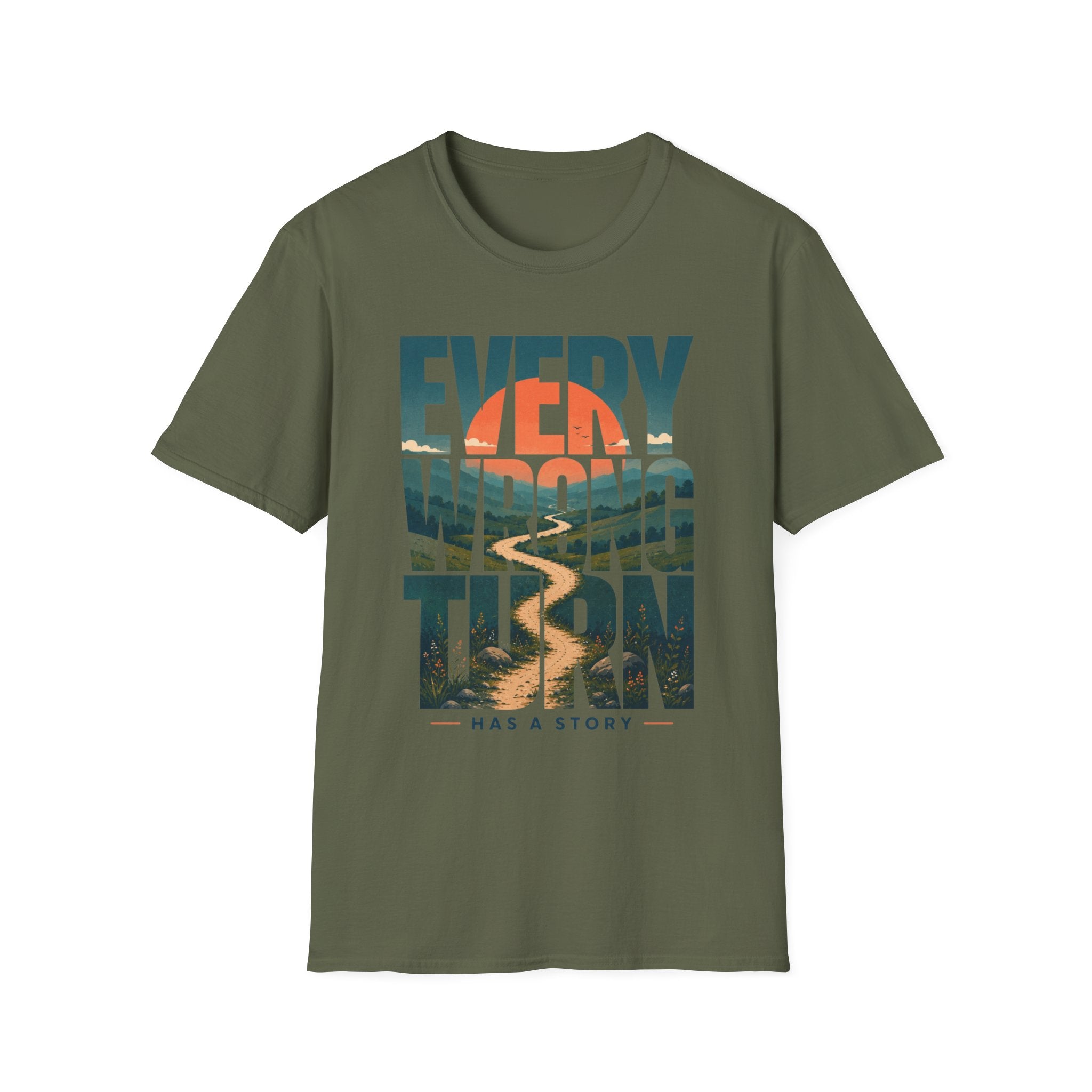 Every Wrong Turn Has a Story T-Shirt