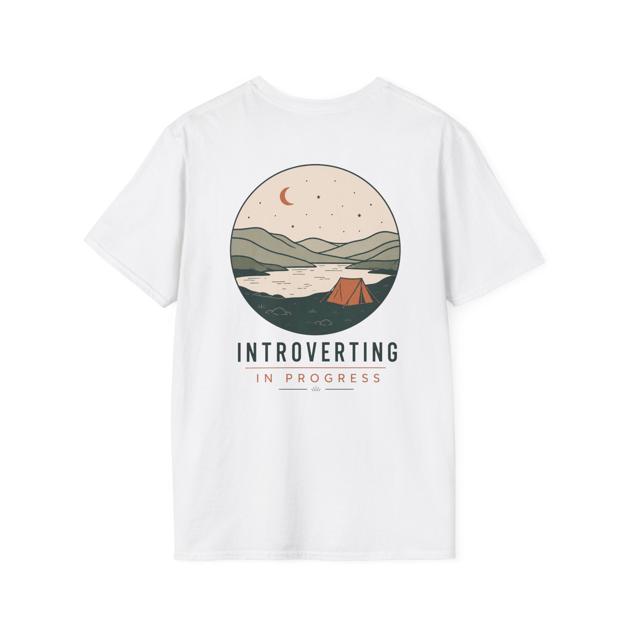 Introverting In Progress (Back) T-Shirt