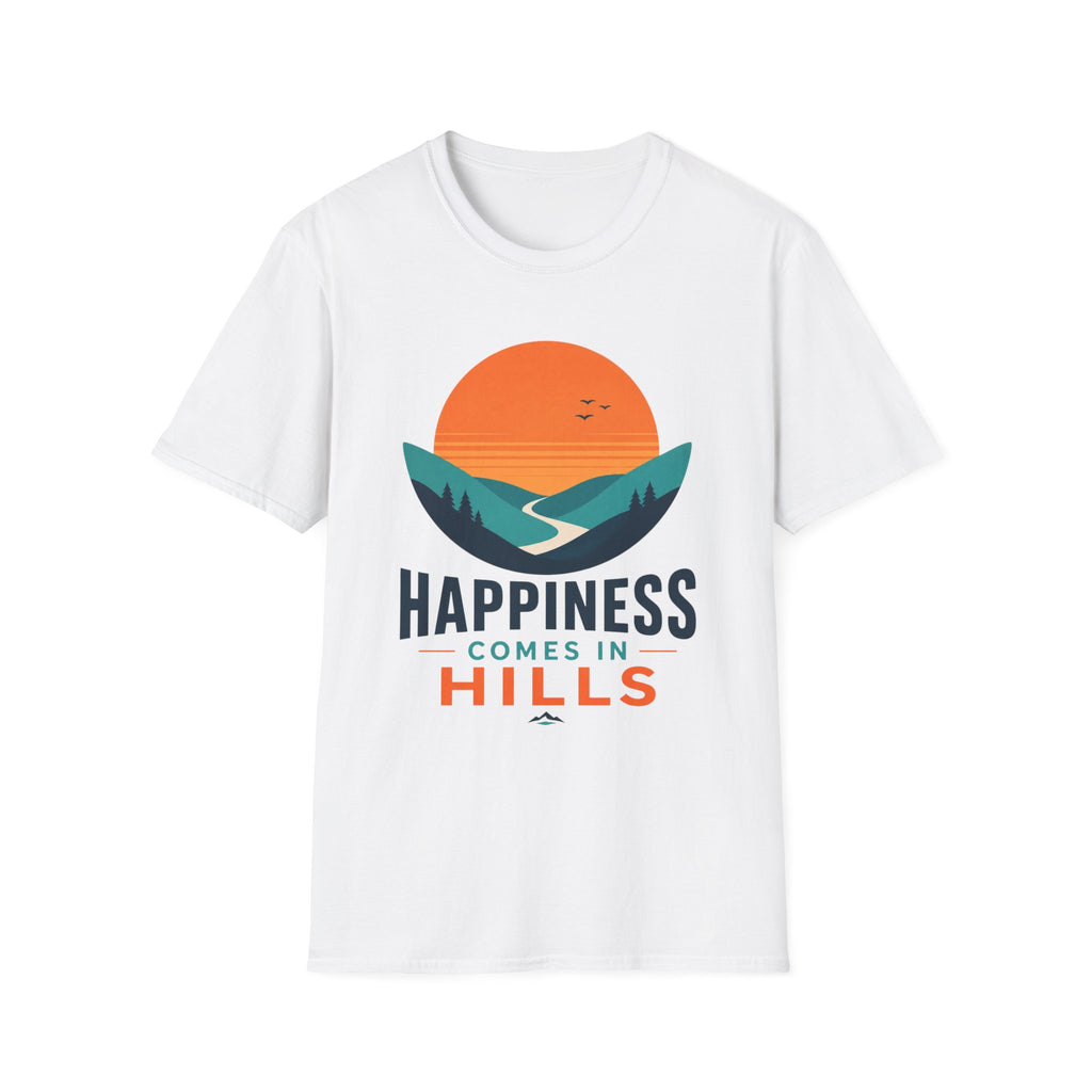 Happiness Comes in Hills T-Shirt