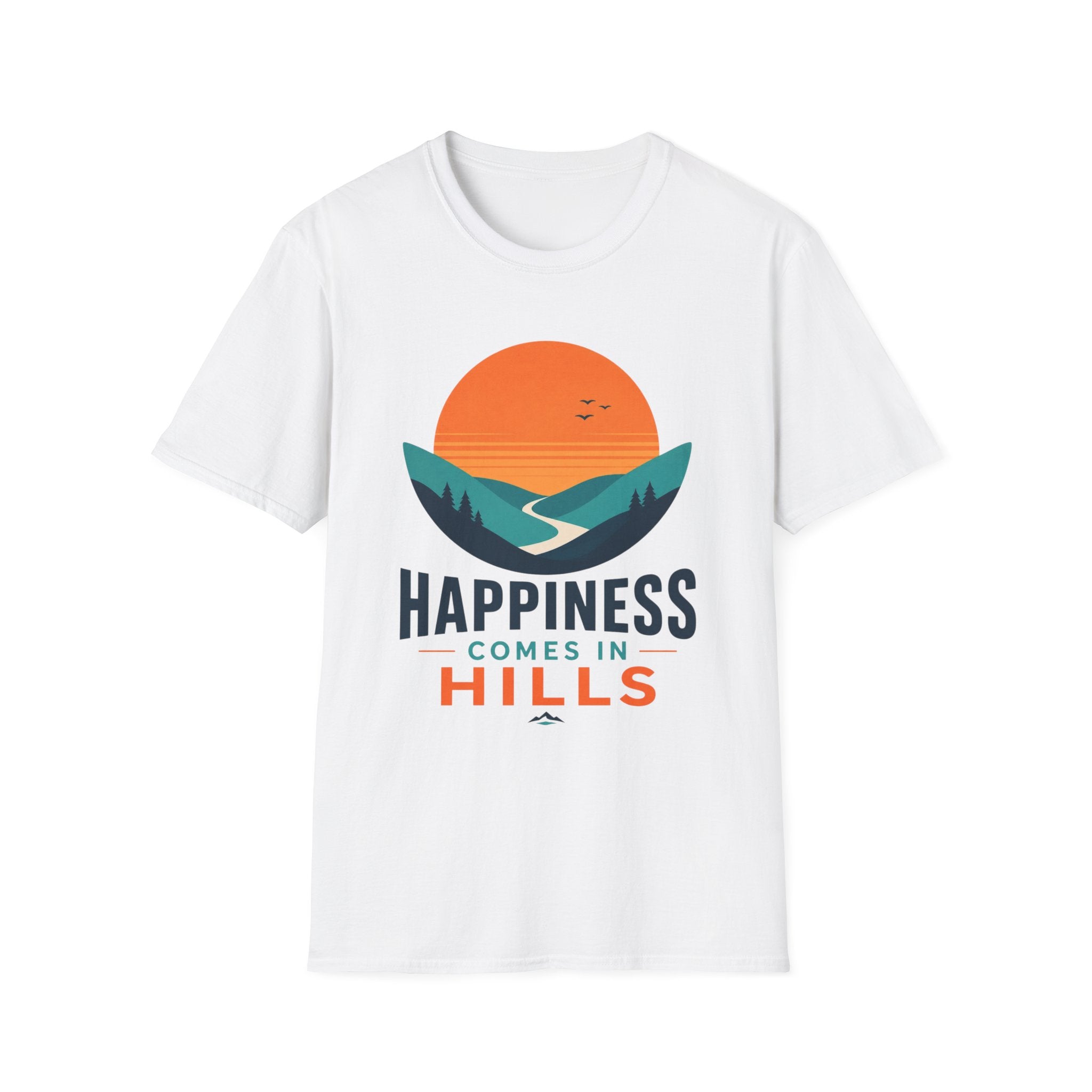 Happiness Comes in Hills T-Shirt