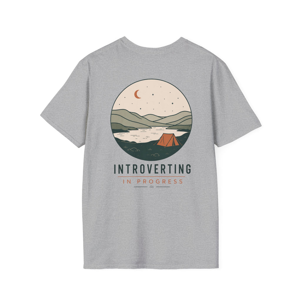 Introverting In Progress (Back) T-Shirt