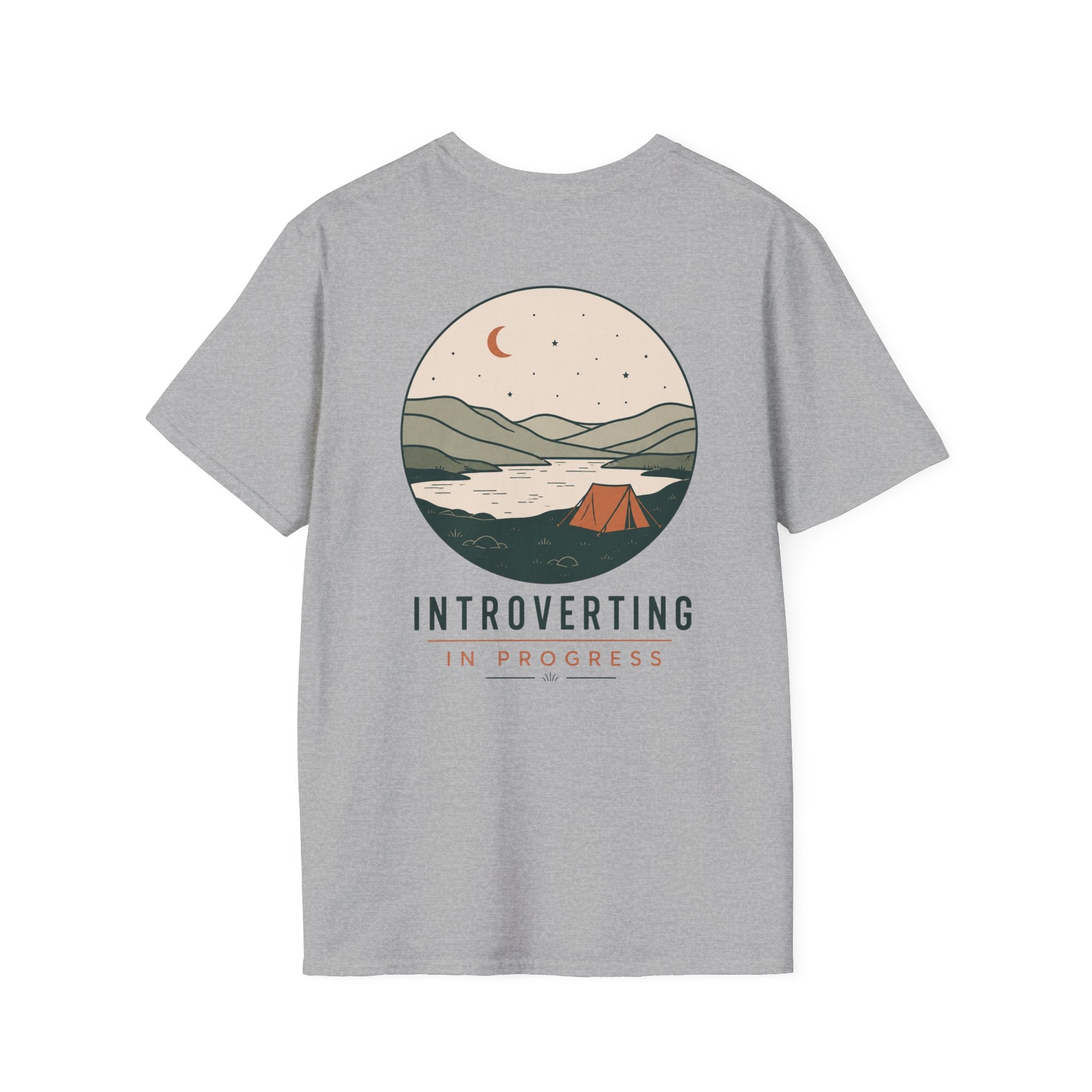 Introverting In Progress (Back) T-Shirt