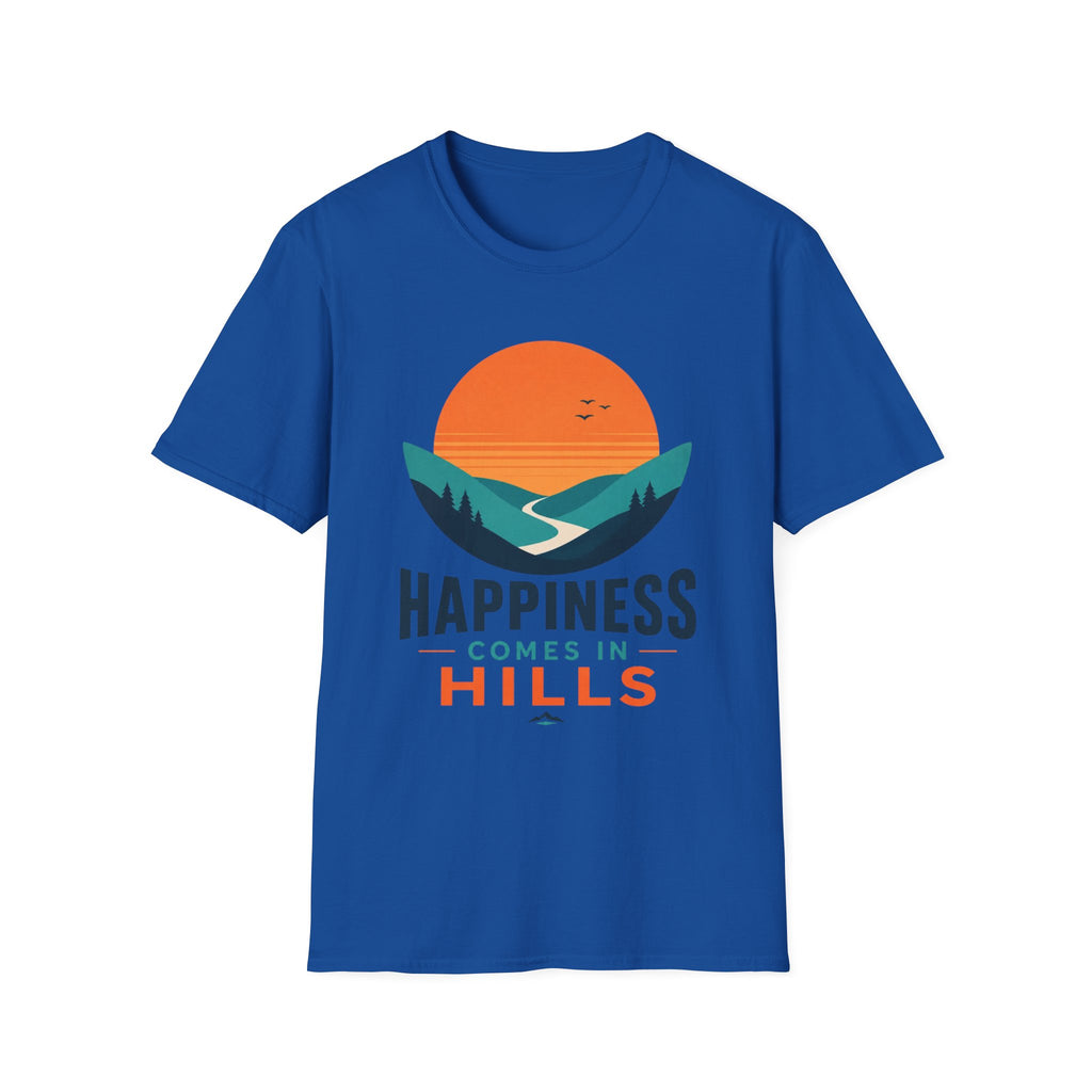Happiness Comes in Hills T-Shirt