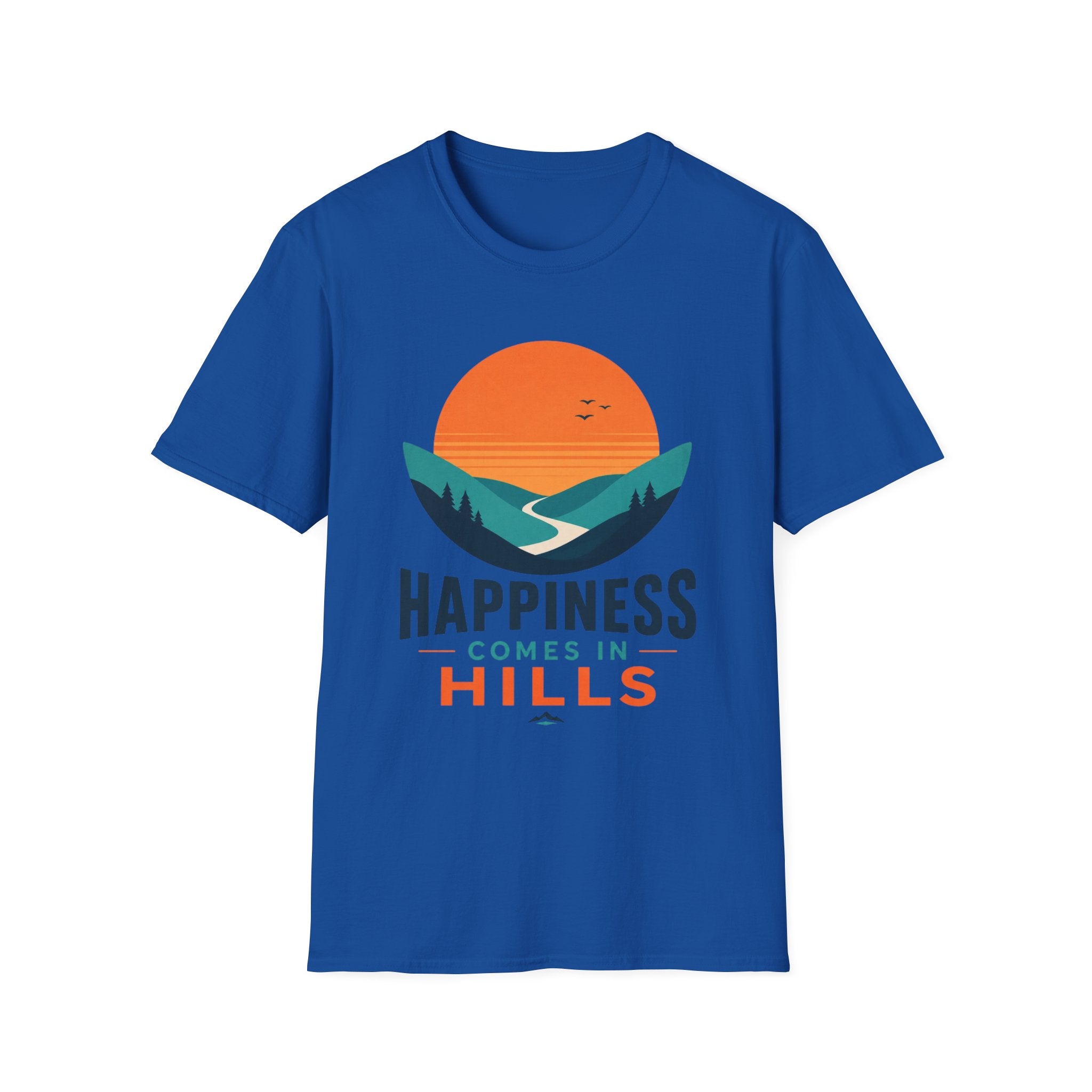 Happiness Comes in Hills T-Shirt