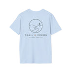 Trail & Error - Walk More, Worry Less (Back) T-Shirt