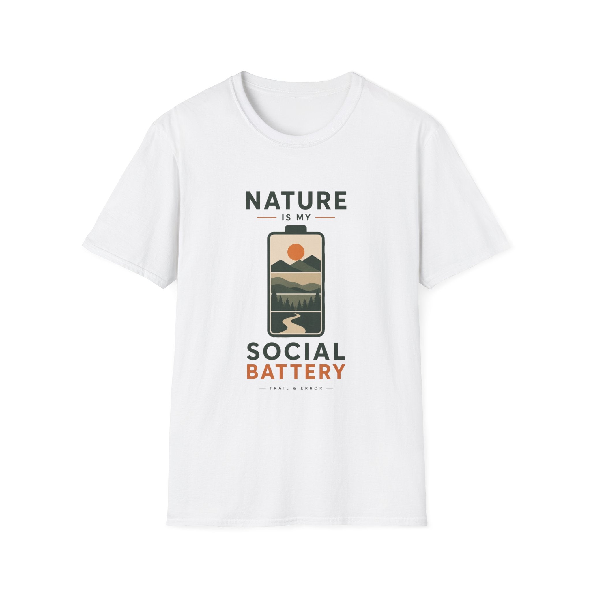 Nature is My Social Battery T-Shirt