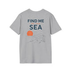 Find Me By the Sea (Back) T-Shirt