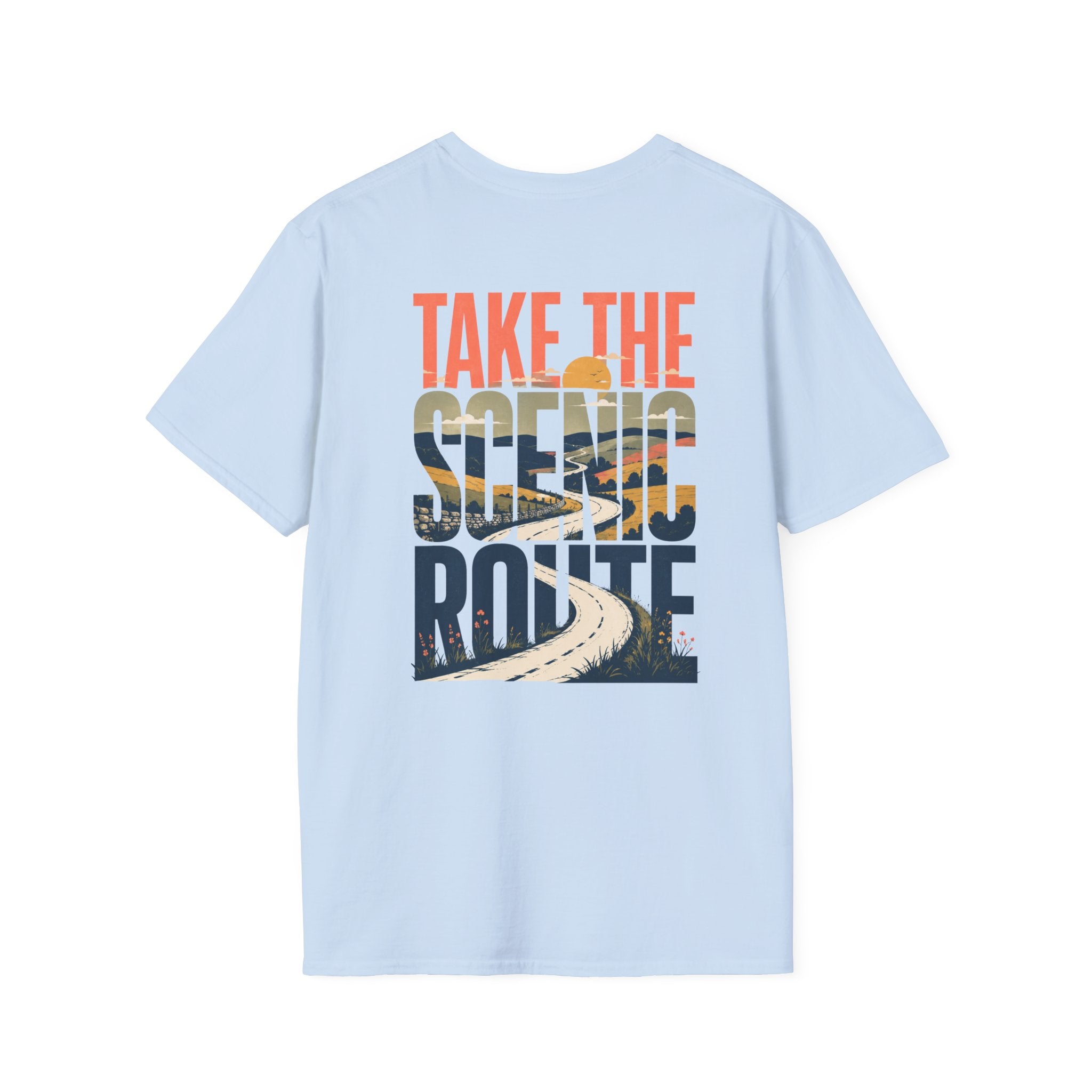 Take The Scenic Route (Back) T-Shirt