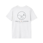 Trail & Error - Walk More, Worry Less (Back) T-Shirt