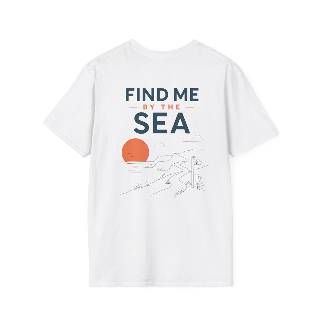 Find Me By the Sea (Back) T-Shirt