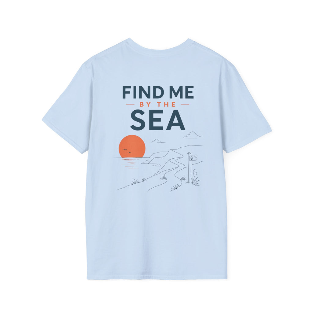 Find Me By the Sea (Back) T-Shirt