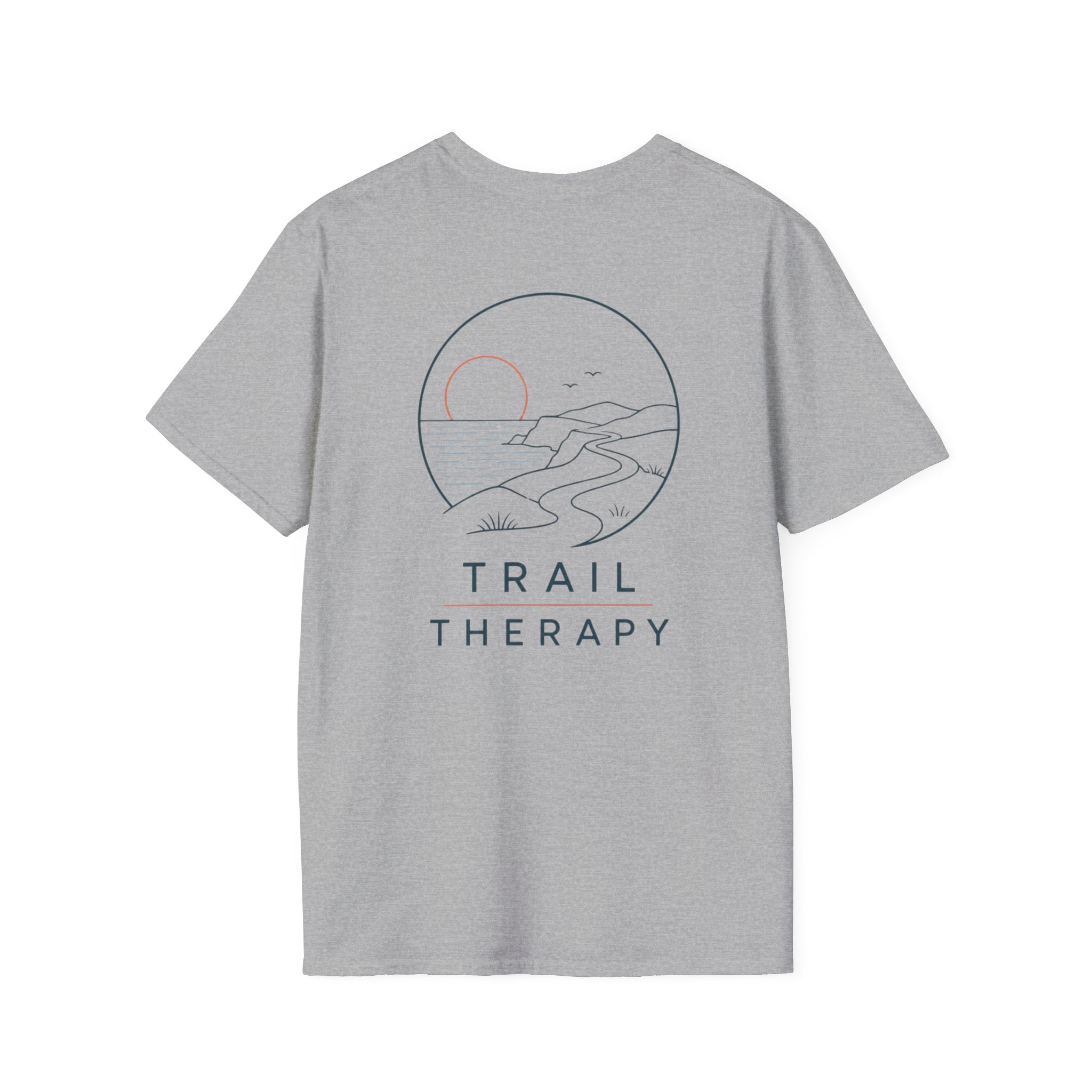 T&E - Trail Therapy (Back) T-Shirt