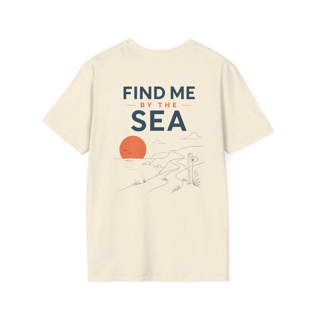 Find Me By the Sea (Back) T-Shirt