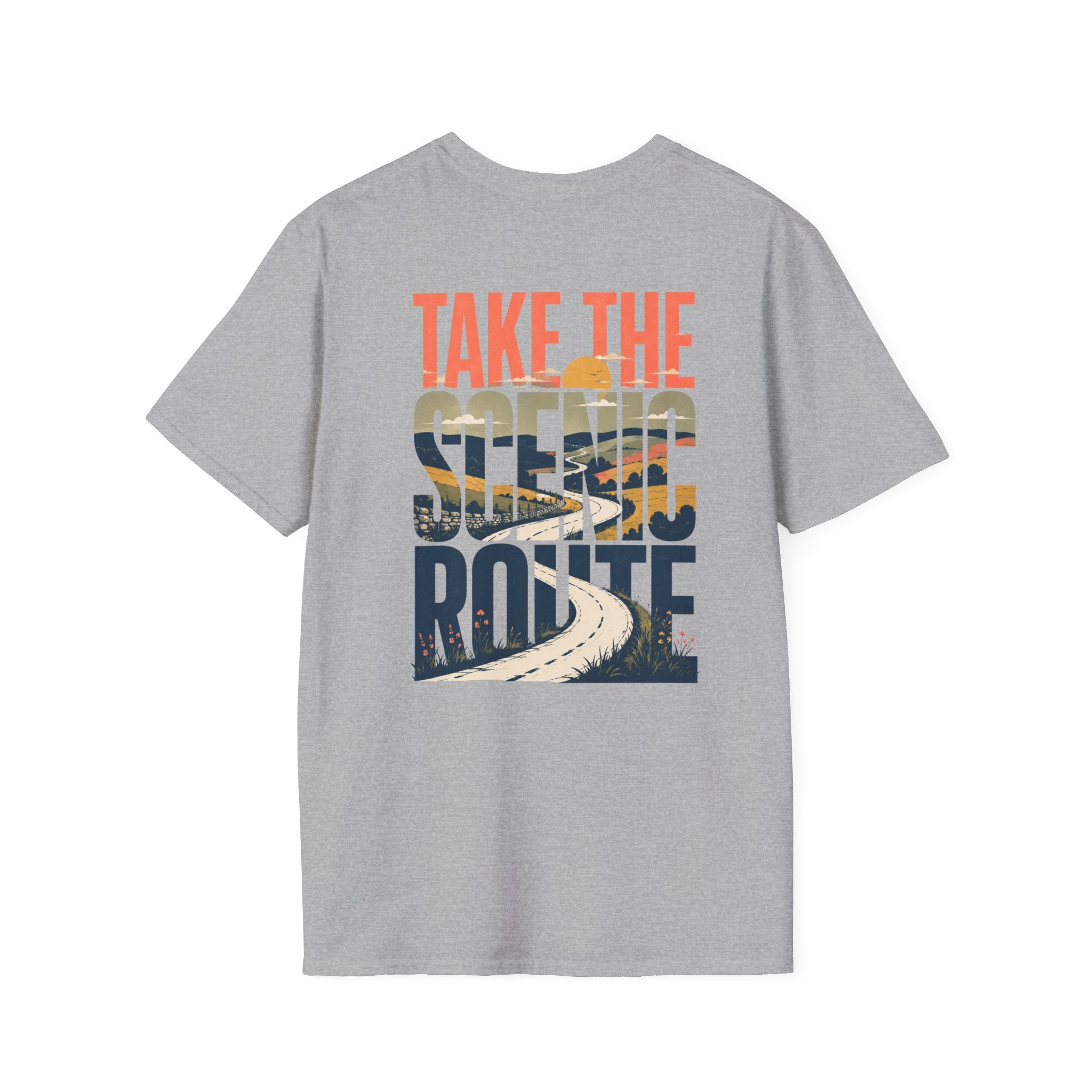 Take The Scenic Route (Back) T-Shirt