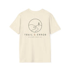 Trail & Error - Walk More, Worry Less (Back) T-Shirt